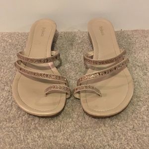 Style & Co Rose Gold Short Wedge Shoes